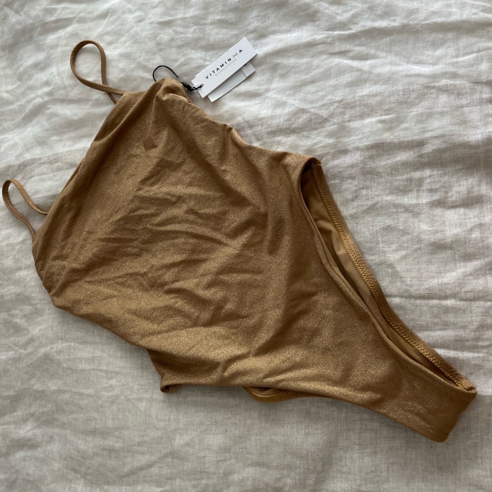 Vitamin A Jenna high leg one piece. - Picture 2 of 12